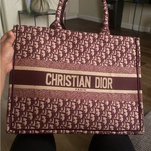 Christian Dior tote bag